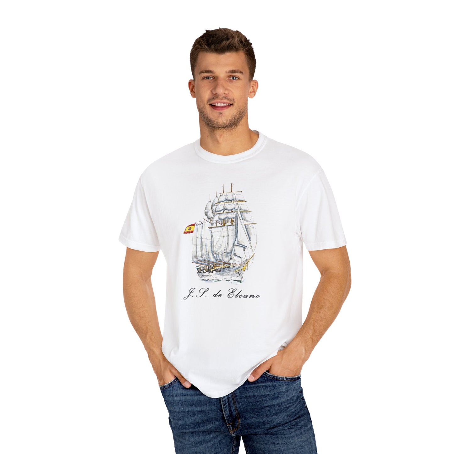 Camiseta “Bajo las Velas del Elcano”